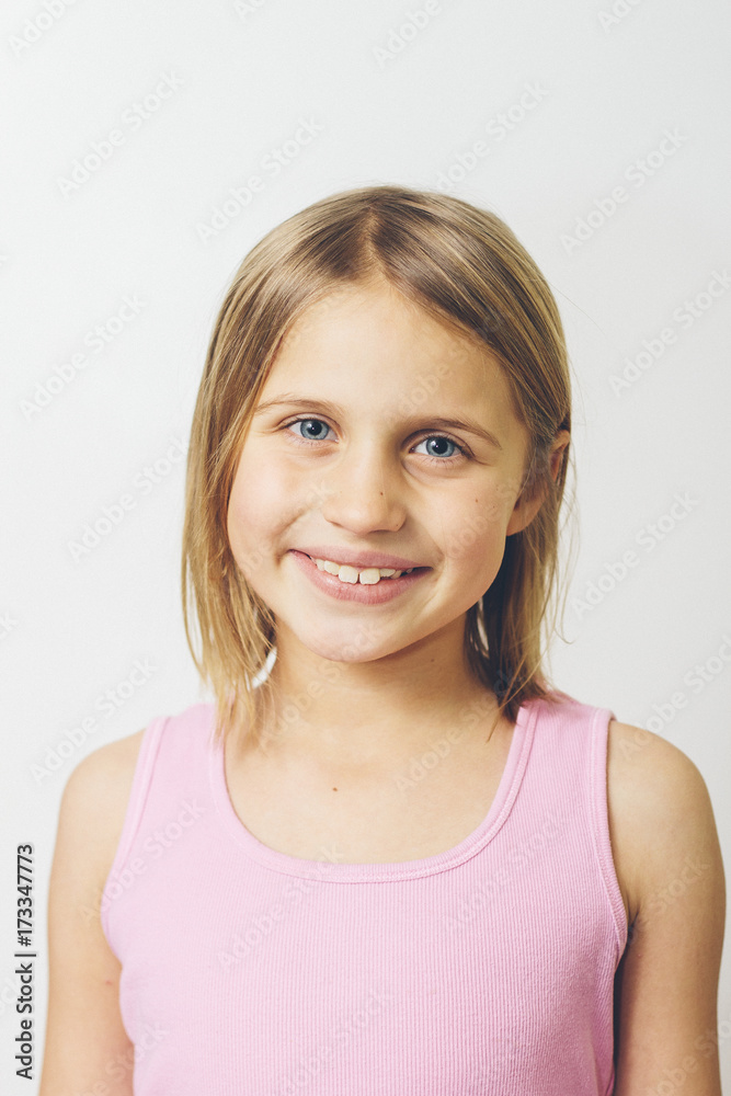 Little girl portrait. Little girl portrait.