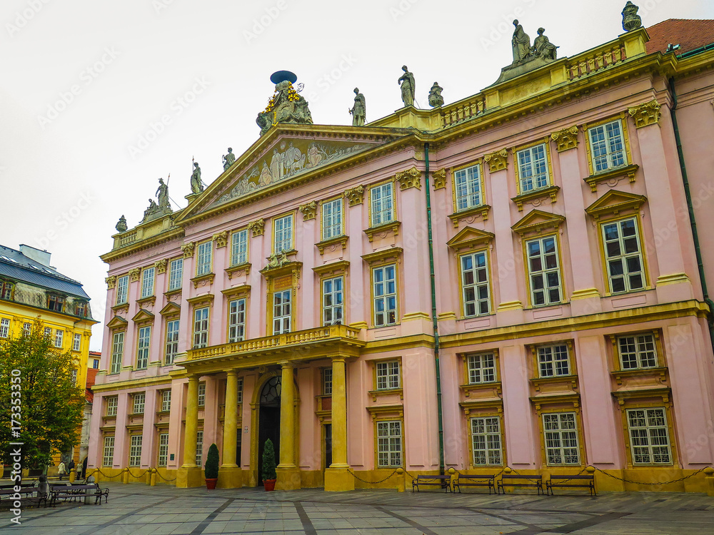 Obraz premium Visiting Bratislava in Slovakia