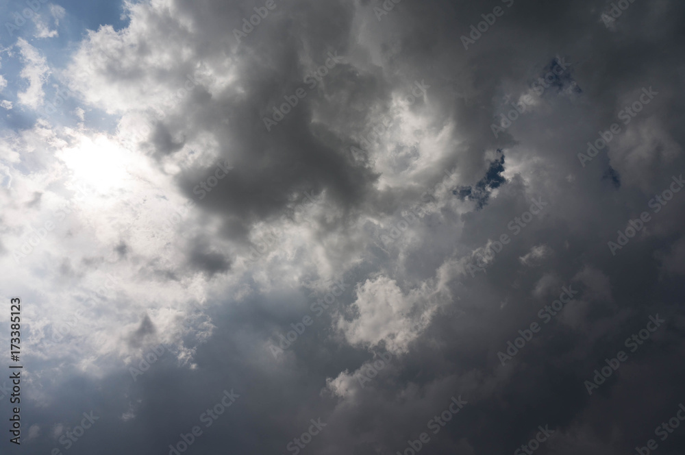 dramatic sky with cloud dark storm clouds before rain. dramatic sky with cloud dark storm clouds before rain.