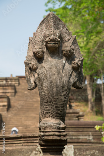 figurehead,sculpture,statue  the phanomrung park at Buri Ram province,thailand