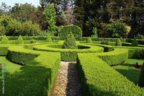 Italy, Salento: Botanical garden.