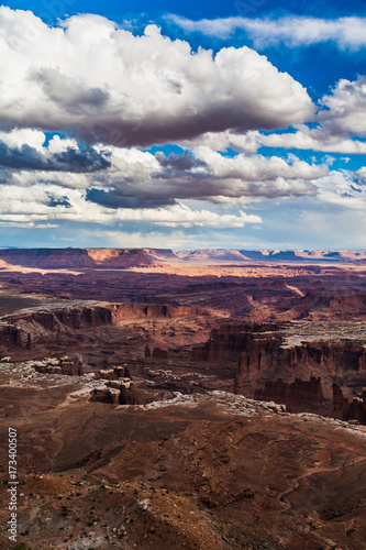 Canyonlands National Park Island in the Sky Trail Hike Landscape