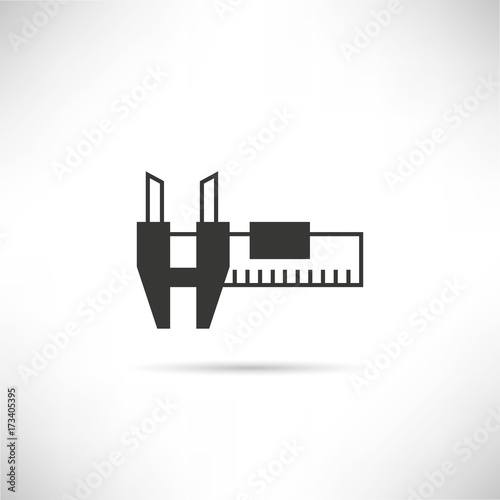 vernier caliper icon, ruler icon