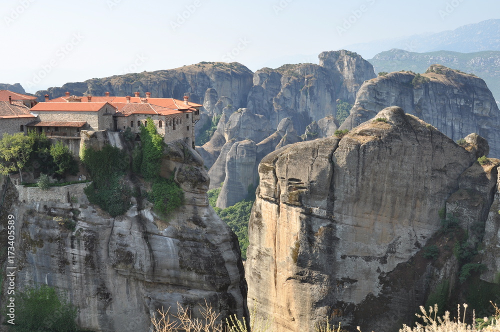 Fototapeta premium Meteora Mountain