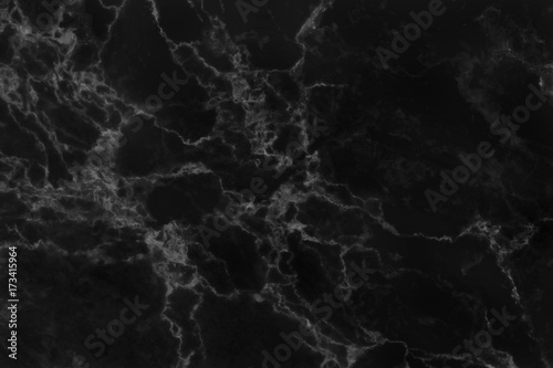 Black marble texture background, abstract marble texture (natural patterns) for design. Black stone floor pattern with high resolution.