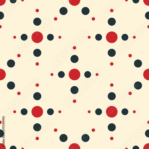 Seamless pattern of nail polish lacquer drops. Vector illustration for spa manicure salon. Vintage old style illustration.