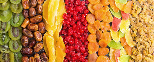 Mix of dried and candied fruit
