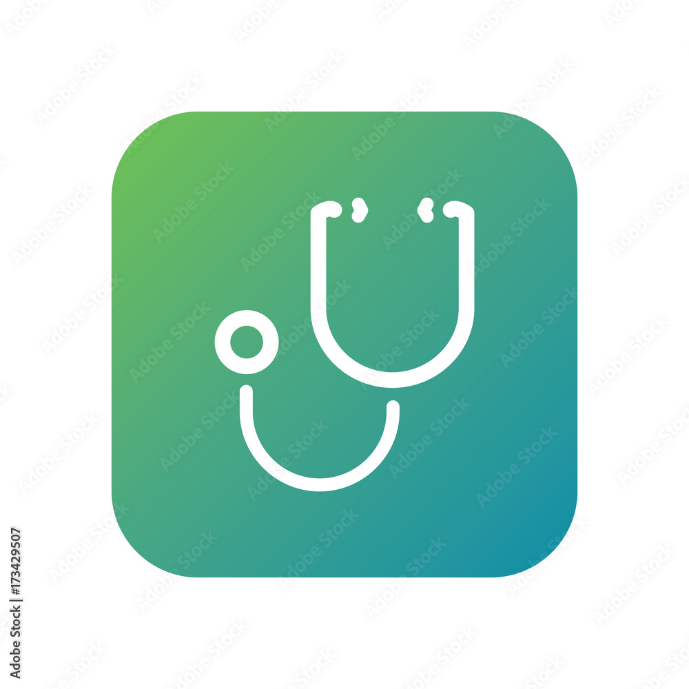 Stethoscope vector icon Stethoscope vector icon