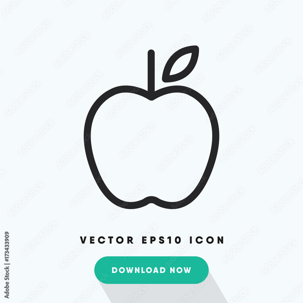 Apple vector icon Apple vector icon