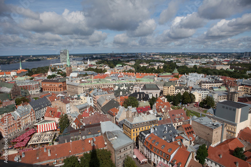 Riga old town, market