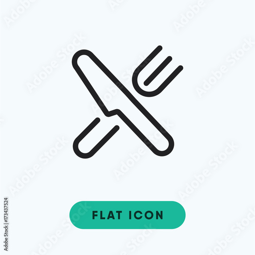 Cutlery vector icon
