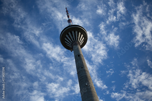 Tallinn TV tower, industrial concrete 