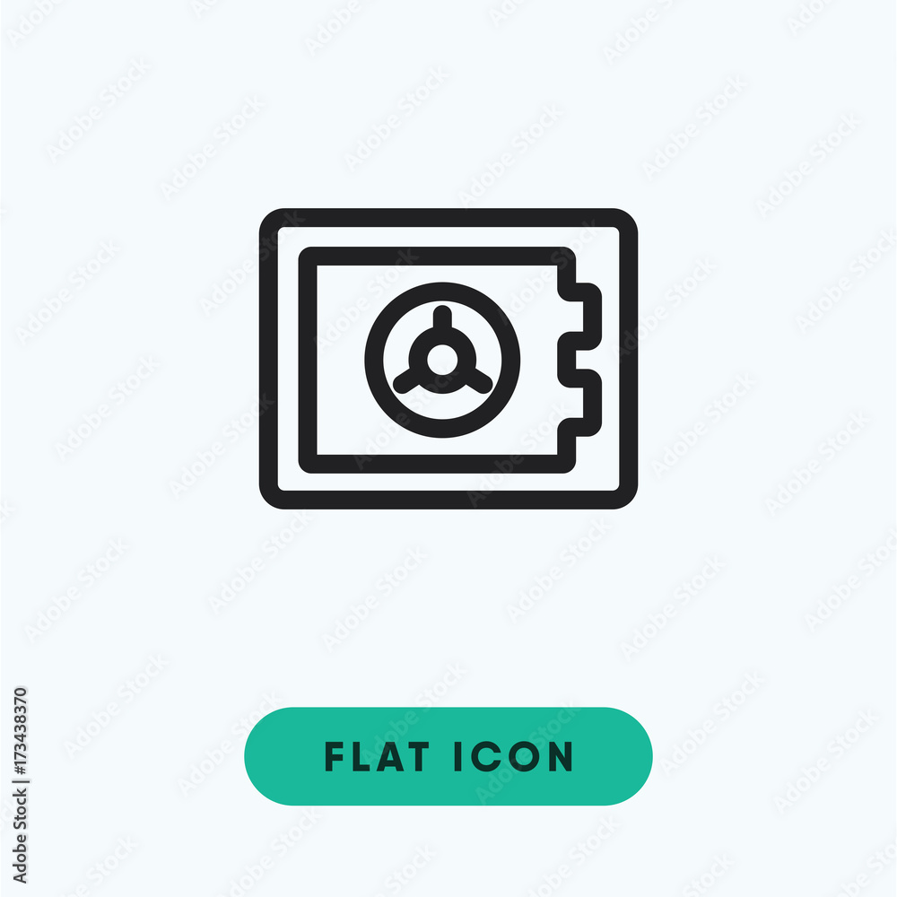 Safe vector icon Safe vector icon