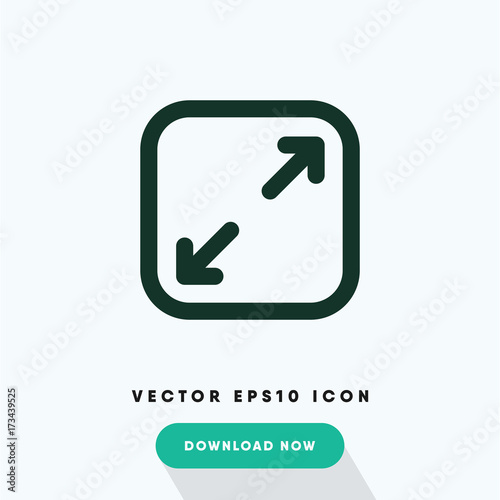 Dimensions vector icon