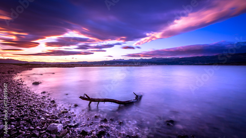 Fototapeta Naklejka Na Ścianę i Meble -  On the beach Rijeka Croatia