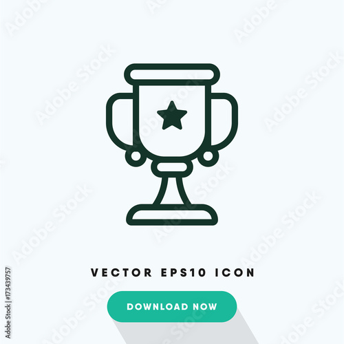Achievement vector icon © Premium Icons