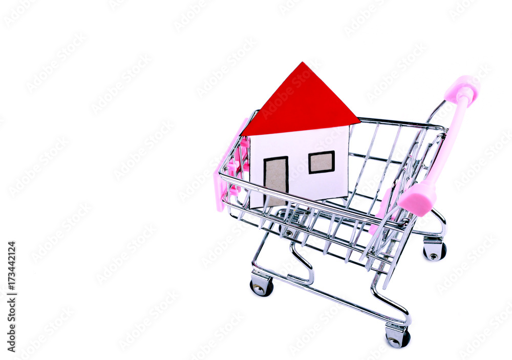 Buying a house concept Buying a house concept