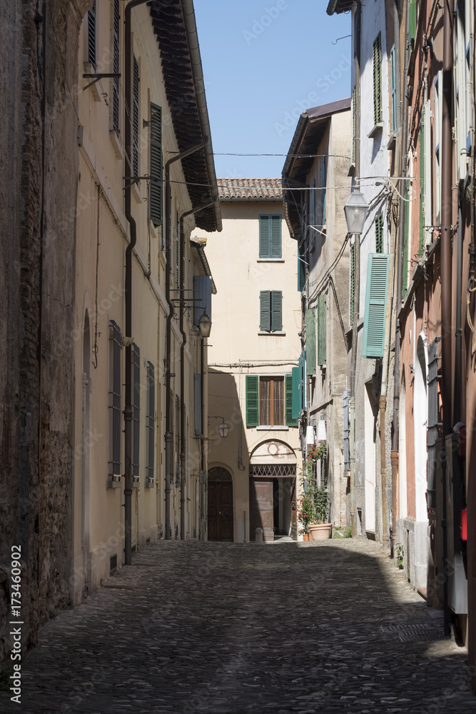 Brisighella (Ravenna, Italy): old street