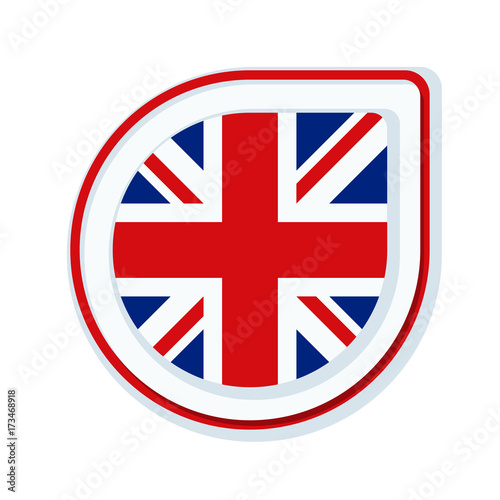 UK of Great Britain button label illustration Free Download UK of Great Britain button label illustration - GFXLoad
