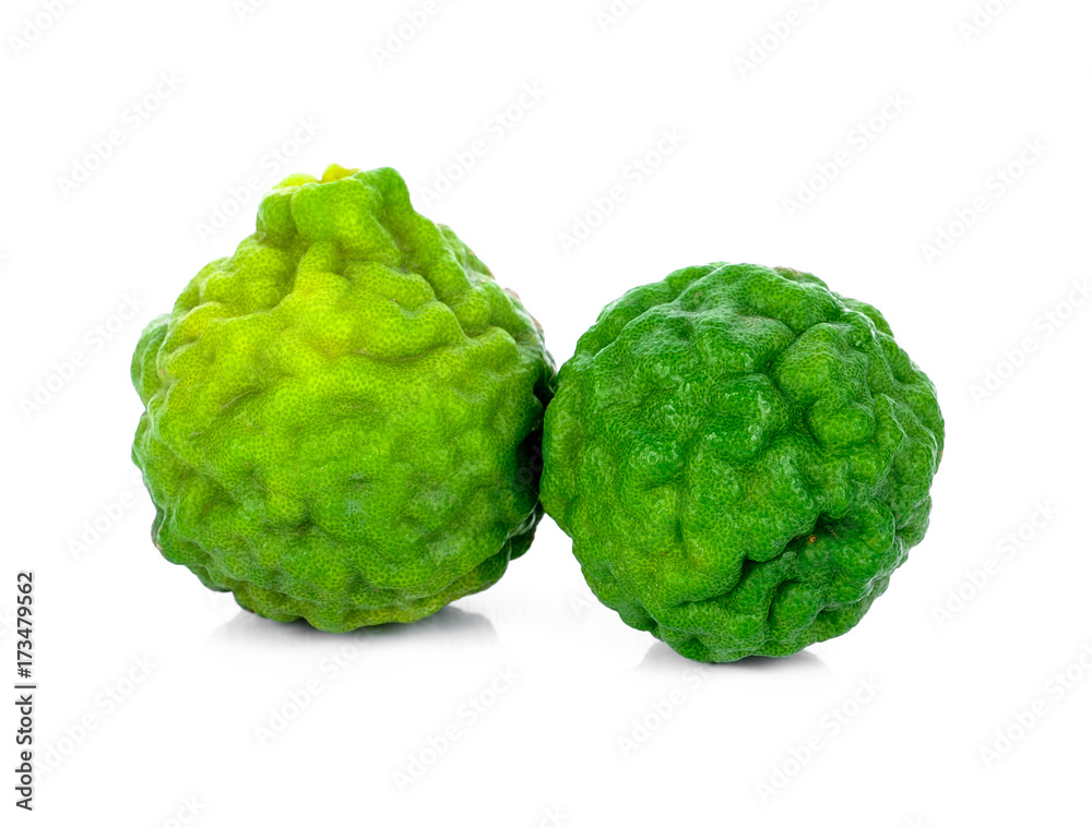 Fototapeta premium Bergamot isolated on white background