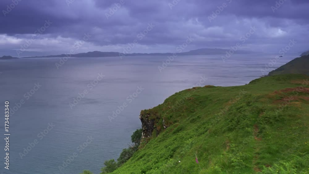 Rigg Viewpoint, Isle Of Skye, Scotland - Graded Version Rigg Viewpoint, Isle Of Skye, Scotland - Graded Version