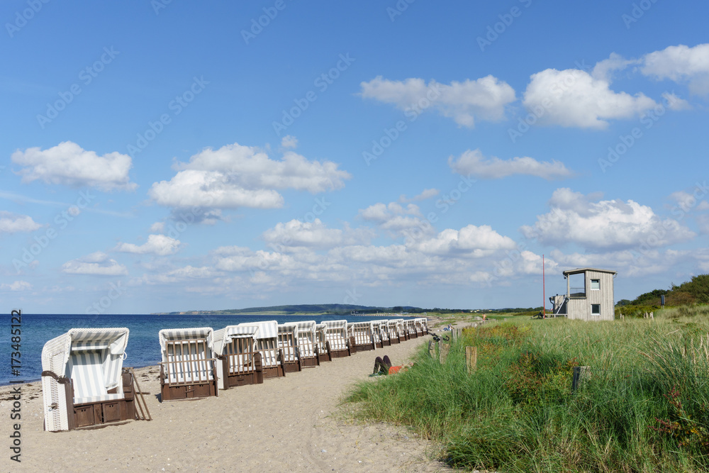 Strand am Bootshaus Gut Weissenhaus