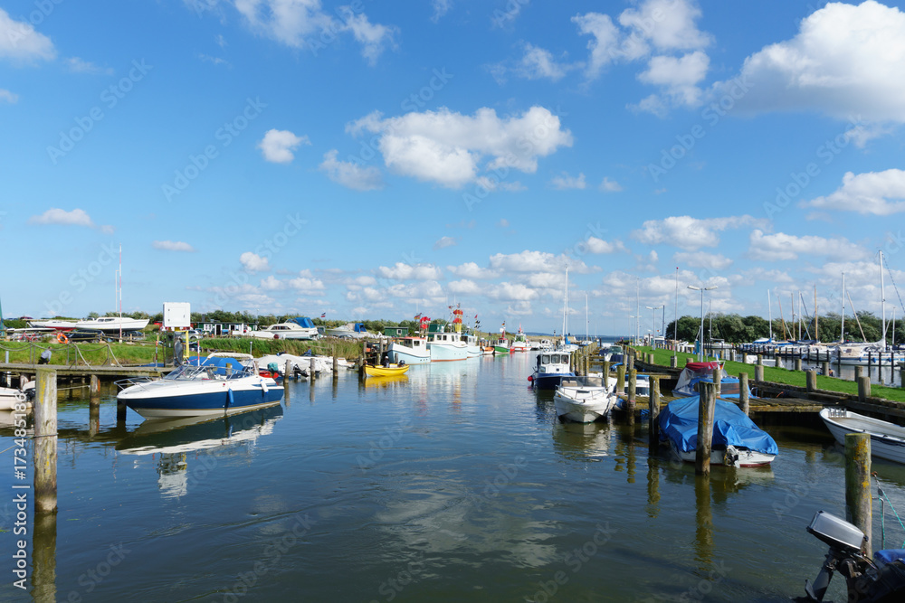 Marina und Hafen Lippe an der Ostsee