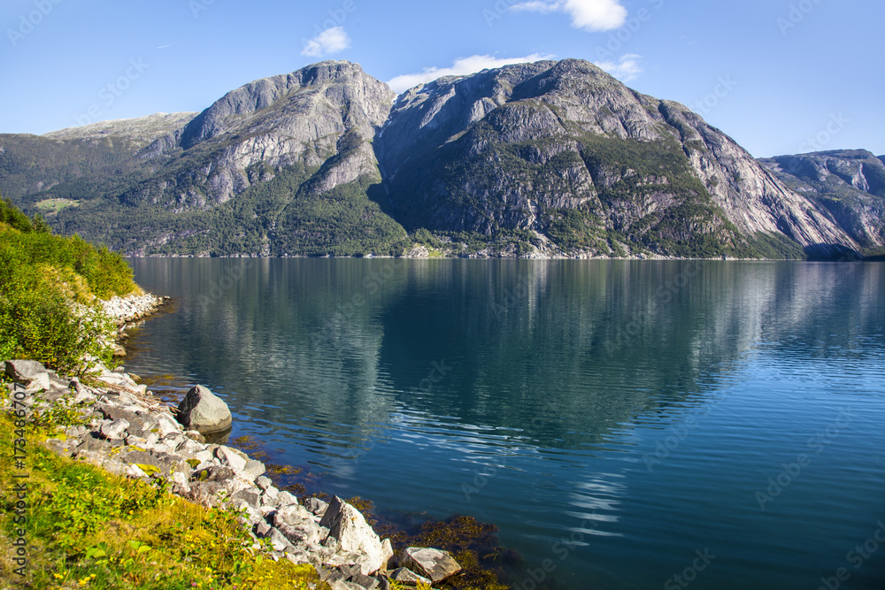 norwegen, fjord, 