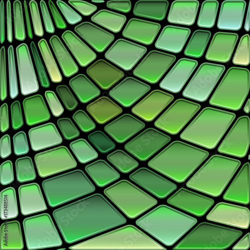 abstract vector stained-glass mosaic background