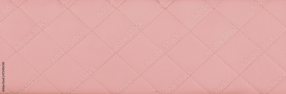 Fototapeta premium pink leather interior