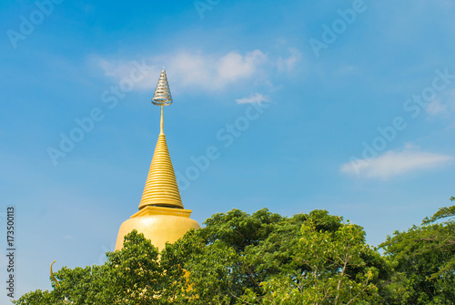beauty stupa at thailand temple