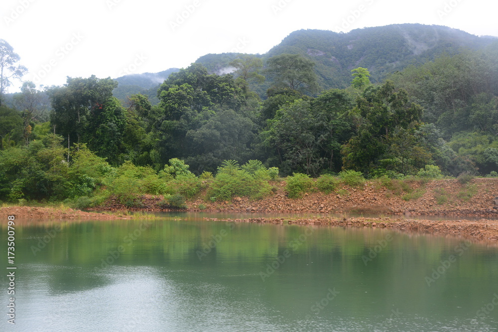 Beautiful lake on Ko Chang island, Thailand Beautiful lake on Ko Chang island, Thailand