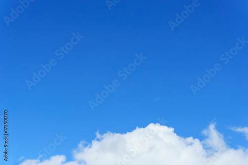 Beautiful and Amazing azure sky with clouds for background. beautiful clear blue sky with clouds