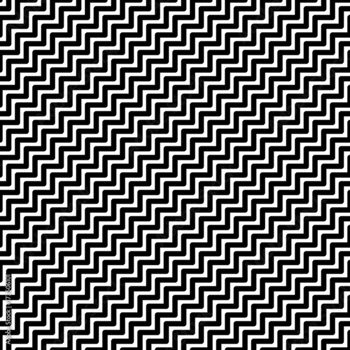 Seamless vector stairs pattern on transparent background. No. 6 variant.