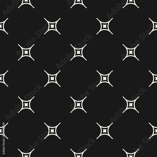 Vector minimalist seamless pattern, simple crosses geometric texture, diagonal grid. Cross pattern. Geometric pattern. Minimalist pattern.