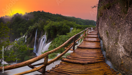 Waterfalls in National Park...