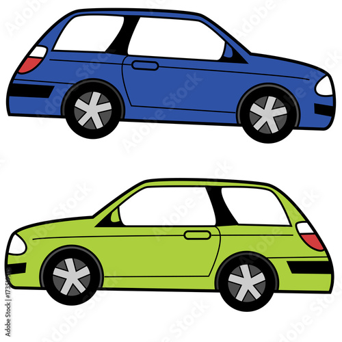 Compact Cartoon Car photo