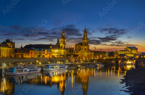 Panoramic image of Dresden, Germany