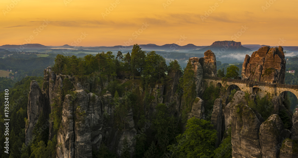 Bastei, Saxony Switzerland, Germany