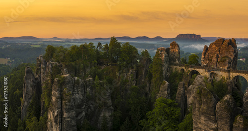 Bastei, Saxony Switzerland, Germany