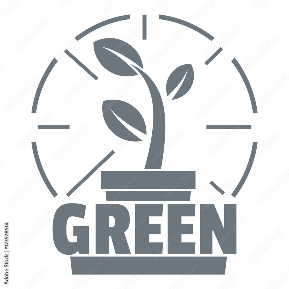 Sprout logo, simple gray style Sprout logo, simple gray style