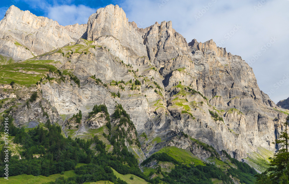 Mountain on Switzerland Alps