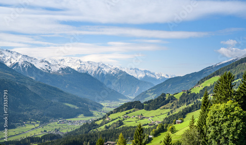 Idyllic alpine scenery, Pinzgau, Salzburg