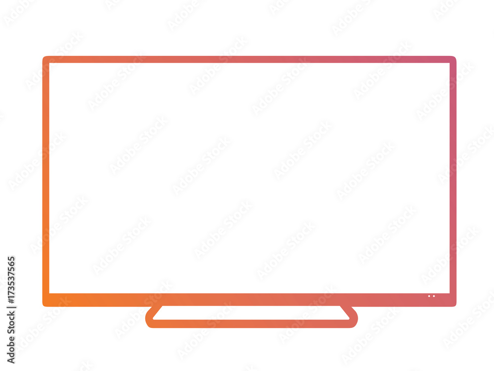 isolated orange to pink gradient borderless television isolated orange to pink gradient borderless television