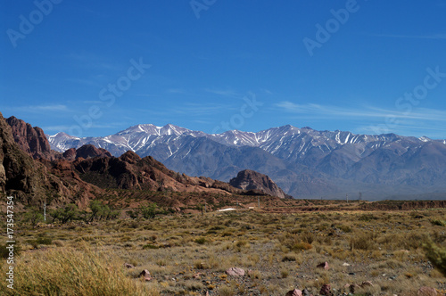 Cordillère des Andes vue d'Uspallata - 2 © Clemence Béhier