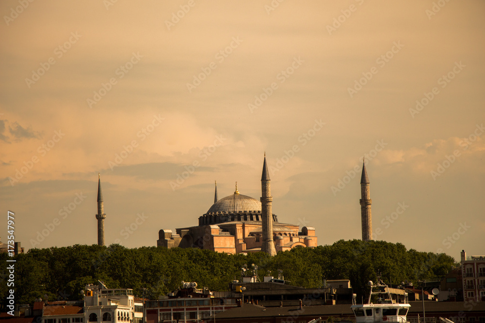 Hagia Sophia,  the world famous monument