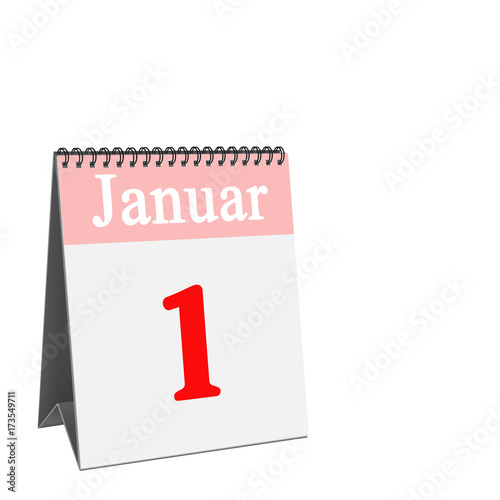 Neujahr, 1. Januar, Kalender