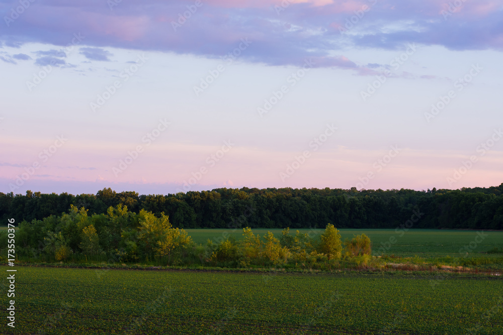 Obraz premium Kansas Sunset
