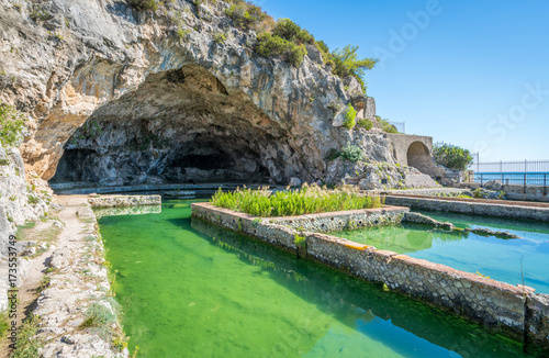 Tiberio's Villa, roman ruins near Sperlonga, Latina province, Lazio, central Italy.