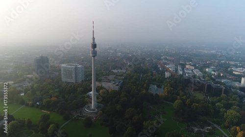 Aerial View Dortmund Florian Tower 